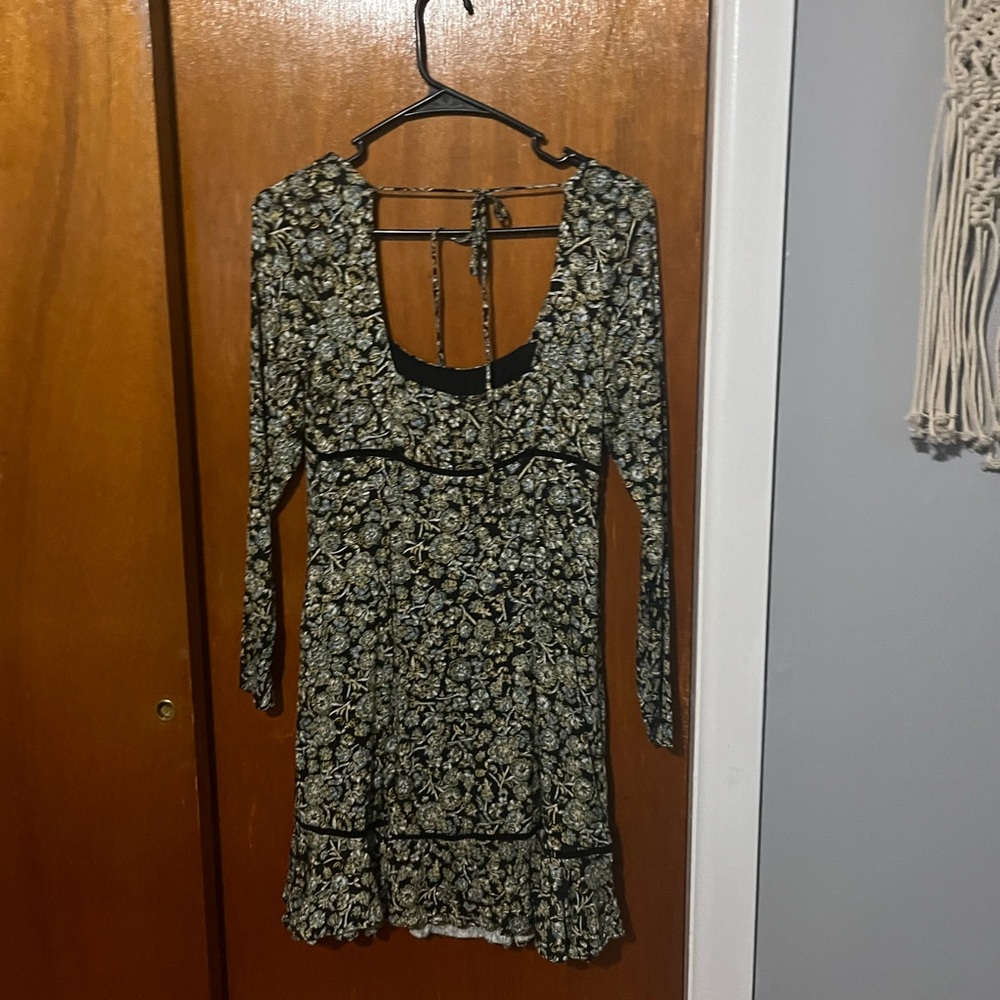 Free People long sleeve mini dress